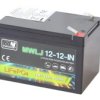 Akumulator LiFePO4 12,8V12Ah MWLJ 12-12-IN