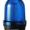 Lampa sygnalizacyjna Werma 826 Ciągły Niebieski Włókno 230V Podstawa IP65