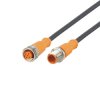 Kabel do siłownika/czujnika ze złączem Złącze M12 liczba rdzeni 5 długość 500mm Rodzaj A Męskie Złącze B Złącze M12