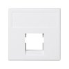 Simon Connect Płytka K45 1x RJ bez osłon 3M Volition OCK czysta biel K045/9