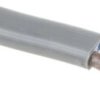 Przewód zasilający 2 Core Polichlorek winylu PVC Sheath Szary 3.2 x 5.2 → 3.8 x 6.3mm od , 300 V