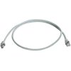 Telegärtner 100008175 RJ45 CAT 5e Grey Flame-retardant 0.5 m Patch Cable