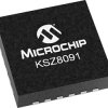 Nadajnik-odbiornik Ethernet 100Mbit/s KSZ8091RNBCA , 1-kanałowy 32-pinowy 3,3 V QFN Microchip