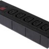 Listwa zasilająca, z bezpiecznikiem, 10A, 250 V AC, 5 wtykowa PXD301 IEC C13