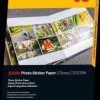 3510652 Photo paper sticker, self-adhesive, 100 x 150 mm, 20 sheets