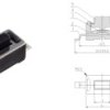 MICROSWITCH TYP16 TSS03-043B 6,0x3,5mm, wysokość 4,3mm SMD (10 SZTUK)