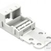 Adapter montaźowy 221-503;Seria 221 4mm2;do złączek 3-przewodowych;WAGO