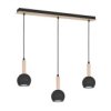 Lampa Wisząca Bolle Black 3Xgu10