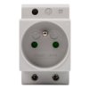 Gniazdo Modułowe 2P+Z 10A 250V Na Szynę Sn216