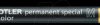 319 M-9 Permanent special pen M / 1.0 mm / black