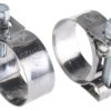 Opaska zaciskowa średnica wew 37 → 40mm śrubowa RS PRO ze stali nierdzewnej szerokość 20mm