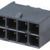 Złącze przewód-płytka gniazdo męskie PIN 8 Mega-Fit proste 172065-0208