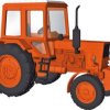 Busch 51300 H0 Model pojazdu rolniczego Belarus MTS-80