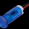 QS103XXHB220 Indicator LED, 220 V AC, 10 mm, wired, blue