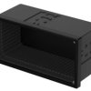 PPE/PS enclosure kit, (L x W x H) 144 x 72 x 64 mm, black, IP40, 17740601.MT3