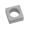 Icotek 41219 KT 19 Cable Grommet Slotted Dia20mm Elastomer Grey 1 piece