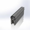 Ochraniacz krawędzi szerokość: 10mm Zabezpieczenie krawędzi dł: 10m EPDM
