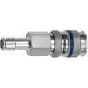 Quick-release coupling, L 70 mm, 35 bar, steel, galvanized, for hose, 141521
