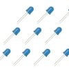 Opencircuit 10mm diffuse leds Blue - 10 pcs