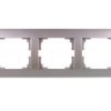 Logi Ramka Potrójna Pozioma Srebrny 021480043 25237