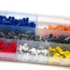 Zestaw tulejek kablowych izolowanych 0,5/0,75/1,0/1,5/2,5/4,0 w organizerze /600szt./