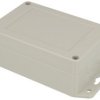 Obudowa; uniwersalna; Z128UJH; ABS; 105mm; 70mm; 40mm; IP65; jasnoszary; kołnierz montażowy; Kradex; RoHS