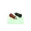 Gniazdo banan 25A RG209 czerw. laboratoryjne M5