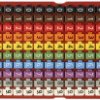 Oznaczniki kabli Zatrzask HellermannTyton zakres 2 → 2.8mm Cable Marker ilość 200