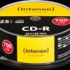 1001124 Intenso CD-R 700 MB/80 min, 25x, CakeBox