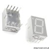 HDSP-5551 LED RED 7-Segm Comm Anode 14.2 mm THT AVAGO