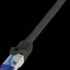 C6A043S Patch cable Ultraflex, Cat.6A, S/FTP, black, 1.5 m