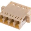 Adapter światłowodowy, typ: LC do LC, Wielomodowy, Duplex