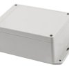 Obudowa ogólnego użytku Poliwęglan szerokość zew. 105 mm długość zew. 145 mm wys. zew. 60 mm Hammond IP65 Jasnoszary
