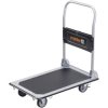 Meister Werkzeuge 8985620 Flatbed Trolley Folding Steel 150kg Capacity
