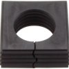 CONTA-CLIP 28547.4 Element uszczelniający KDS-DEG 26-27 BK, (D x S x W) 42.8 x 42.8 x 17.7 mm, termoplastyczny elastomer