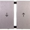 Berker B.7 Glas Klawisze z symbolem Strzałka” aluminium 16251404