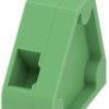 PCB terminal, 1 pole, pitch 3.81 mm, AWG 26-16, 12 A, spring-clamp connection, green, 1705003