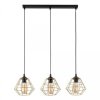Lampa wisząca DIAMOND NEW 3 - punktowa Złoty proszek 4642 TK Lighting