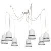 Lampa Wisząca APOLLO WHITE 5xE27 MLP775 Milagro