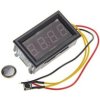 Panelowy zegar + data LED czerwony, zasil. 4,5-30VDC