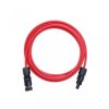 Przedłużka z złączami MC4- kabel solarny Keno 6mm2/czerwony/2m (PRZ-6MM-RED-2M)