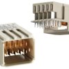 Złącze typu Backplane ERmet Series 2mm Pitch 5-pinowe 4-rzędowe Żeński, Mocowanie na wcisk Terminal, 11.3A ERNI
