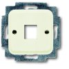 Busch-Jaeger Zaślepka Zestaw do gniazda modularnego biały, kremowo-biały 2CKA001753A3825 1 szt.