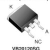 VB20120SG-M3 High-Voltage Trench MOS Barrier Schottky Rectifier Ultra Low VF = 0.54 V at IF = 5 A