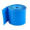 50mm Heat-shrinkable Foil - PVC Sleeve - Blue - fits 2x 18650 Battery