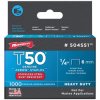 Arrow A504SS1 T50 Staples Stainless Steel 504SS 6mm (1/4in) Box 1000