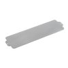 Mounting plate, straight, sheet steel, (W x H x D) 239 x 67 x 2 mm, silver, 3073050000