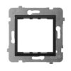 ARIA Adapter podtynkowy systemu OSPEL 45 do serii Aria czarny metalik AP45-1U/m/33 OSPEL