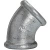 Angle, 25 bar, malleable cast iron, hot-dip galvanized, for pipe systems, 112944