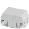 Upper part of housing, ABS/PC, (W x H x D) 45.1 x 74.65 x 36.95 mm, light gray, for enclosure, 1074965